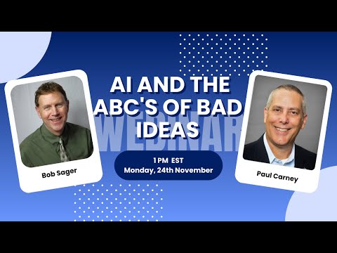 AI and The ABC's of Bad Ideas