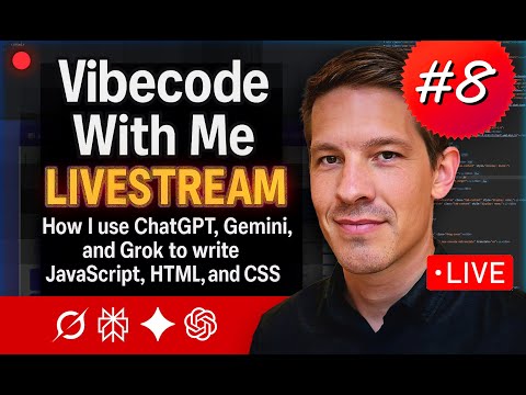 Vibecode With Me Livestream #8: How to fix ERRORS  (Get unstuck from a loop)