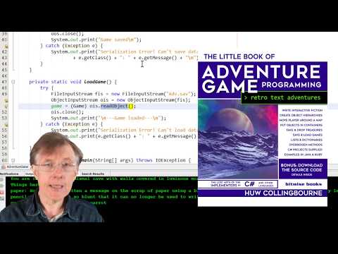 Programming a Java Text Adventure: Saving Games