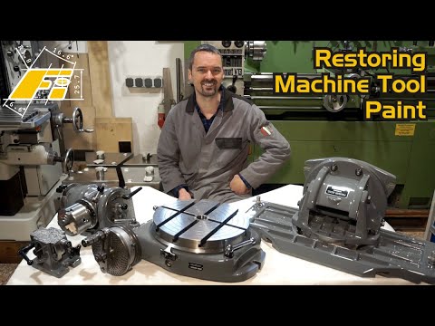 Restoring Machine Tool Paint