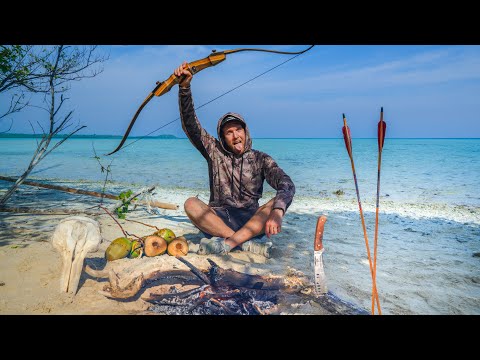 Survival Challenge: No Food, No Water, Knife & Bow Only