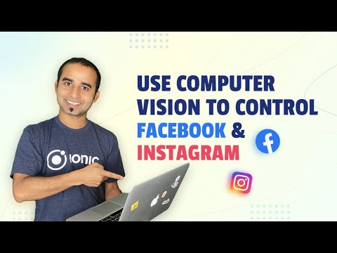 Use Computer Vision to Control Facebook & Instagram || Python Project | Learn Python | Python tricks