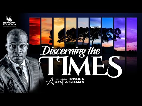 DISCERNING THE TIMES |7 DAYS OF GLORY|RCCG CHAMPIONS CATHEDRAL|WARRI -NIGERIA |APOSTLE JOSHUA SELMAN