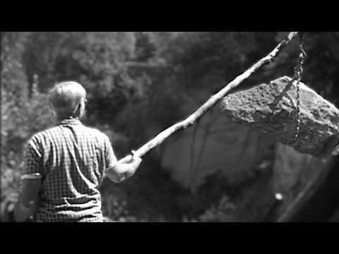 Watch Experts Quarry Volcanic Stone Like They Did In 1976