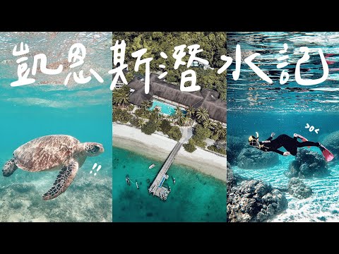 凱恩斯旅行特輯 l 一睹世界級萬年珊瑚礁🤿 在翡翠島與海龜相遇 🐢
