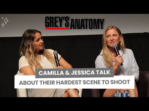 Camilla Luddington talks about Alex Karev leaving and Jessica Capshaw talks about her departure