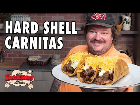 Crispy Hard Shell Carnitas Tacos | Cookin' Somethin' w/ Matty Matheson