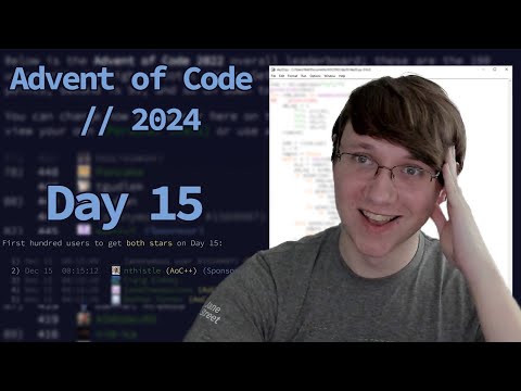 Advent of Code 2024 Day 15 - 2nd Place!