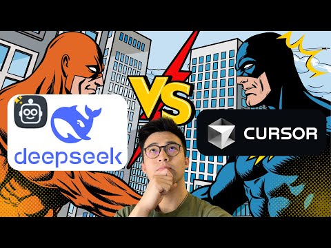 【AI编程】超10倍性价比的DeepSeek+Cline完胜Cursor? 效果意想不到的好！如何设置+快速对比