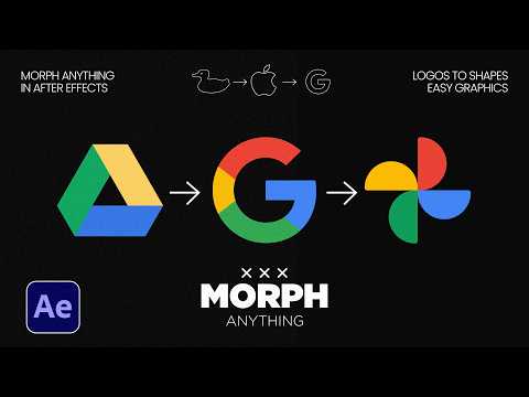 Morph Logos & Objects Into Anything in After Effects