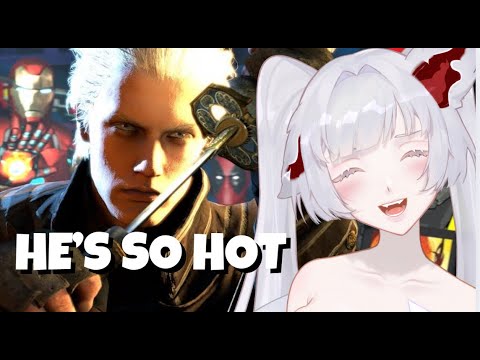 VERGIL MAKES ME FLUSTERED | RussianBadger "Marvel vs Capcom 3 - LORE ACCURATE VERGIL STOMPS MARVEL