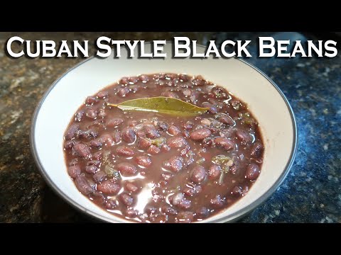 Cuban Style Black Beans