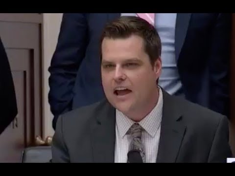 Room erupts in laughter as Watergate witness humiliates Matt Gaetz