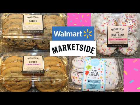 Marketside (Walmart) Cookies: Breakfast, Hummingbird, Celebration Bundt Cakes, Butr: Vanilla Sugar