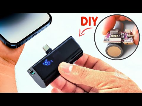 Making a DIY Mini 5000mAh Power Bank – Fast, Tiny, and Powerful!