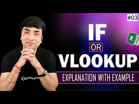 IF or VLOOKUP | If Condition vs Vlookup |Vlookup with IF Formula in Excel in Hindi