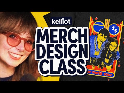 merch design MASTERCLASS with kel lauren