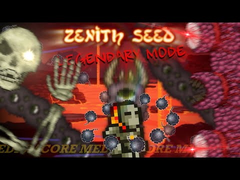 Beating Terraria ZENITH SEED, MEDIUMCORE For The FIRST TIME! (PT. 1/2: PREHARDMODE!)