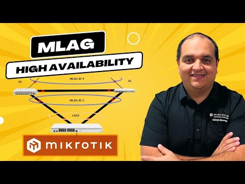 MLAG With Mikrotik - High Availability  (Full Lab)