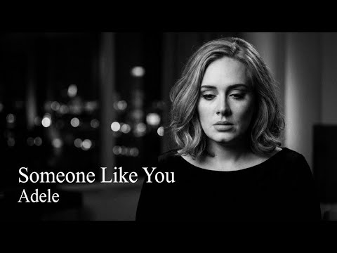 Someone Like You - Adele (Lyrics Video) - AI Music Video