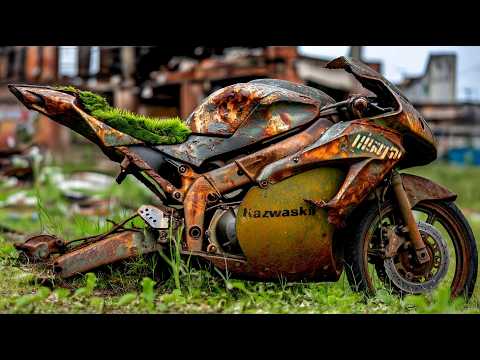 KAWASAKI Ninja Full Restoration | Restored KAWASAKI Four-stroke Sport Motorcycle