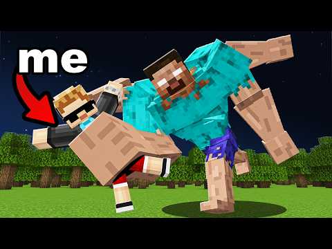 I Made MUTANT HEROBRINE To Scare My Friends