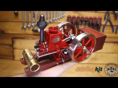 I Assembled a Tiny 7cc Hit And Miss Engine, and its awesome!