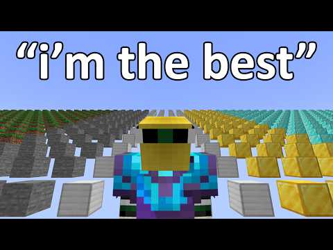 Minecraft but I become the CHAMPION of PARKOUR CIVILIZATION