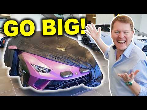 LAMBORGHINI DAY AGAIN! Collecting the World's MOST EXPENSIVE Huracan Sterrato
