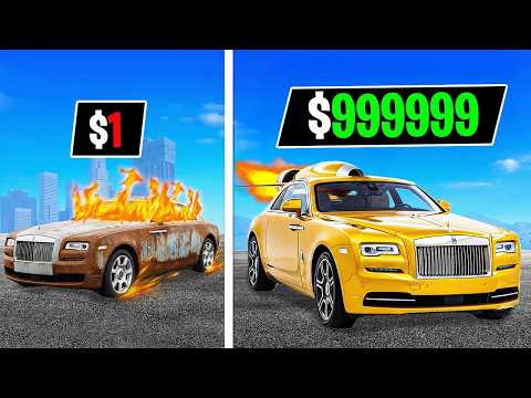 $1 to $1,000,000 Rolls Royce in GTA!