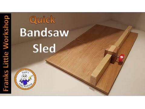 Quick Bandsaw sled