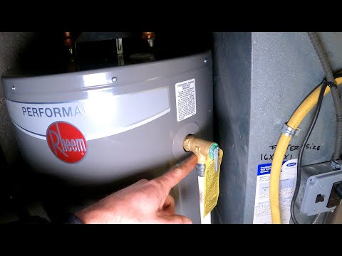 Water Heater Leaking At Relief Valve Diagnose / Fix