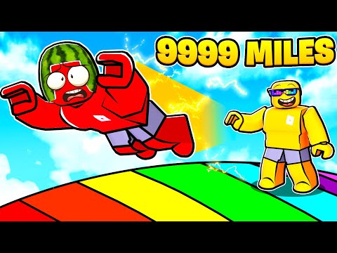 Yeeting A Friend 9999 MILES (ROBLOX)