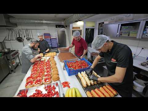 Awesome Patisserie Secrets! Full Process of Turkish Cake & Pastry Making