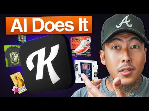 AI Designs a FULL Brand in Minutes (My Kittl Workflow)