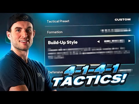 My 4-1-4-1 Custom Tactics are INSANE! (WHAT A FORMATION) 