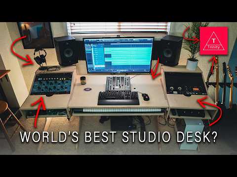 WORLD'S BEST Studio Desk | $1400 Producer Desk