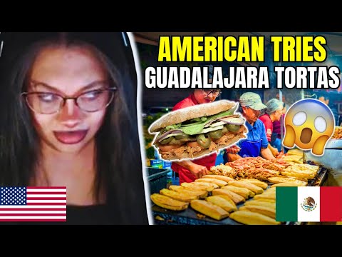 Mexico vs USA: The REALITY of Guadalajara’s Tortas 🤯 | American Reacts