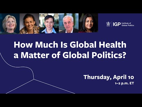 How Much Is Global Health a Matter of Global Politics?