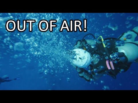 Here's what no one teaches during out of air emergencies