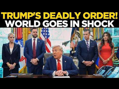 LIVE | Trump Declares EMERGENCY From Whitehouse; Drops NUCLEAR Bombshell On Iran, Russia, China