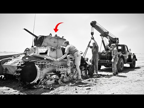 How British Recovery Units Repaired 1,000 Tanks at El Alamein Faster Than Germany Built New Ones