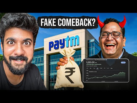 Reality of Paytm’s Comeback : Another Big Crash Coming? 