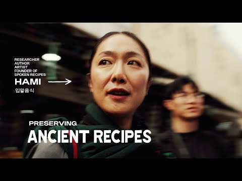 Saving Korean Recipes from Extinction Ft. Spoken Recipe Hami | The Art of Recipe