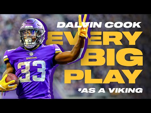 Dalvin Cook *RELEASED* 😈 Every EXPLOSIVE Play 💥 Vikings Highlights 🏈