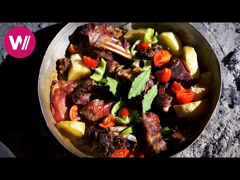 South Albania - Turshi with Aubergine & Pepper, Byrek & Hasude | At our Neighbour's Table