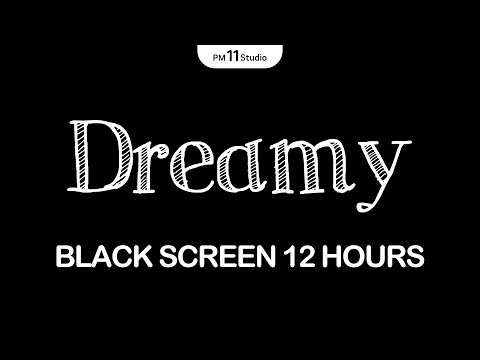 Dreamy Music for Quiet Nights | Sleeping Music for Deep Sleeping | Black Screen