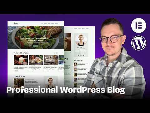 How to create a professional WordPress Blog with Elementor Pro