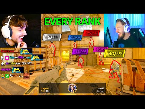 jL vs. EVERY PREMIER RANK...