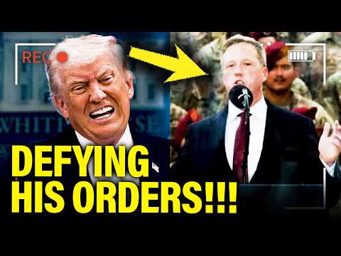 Military Leader REFUSES TO QUIT as Trump WAGES WAR